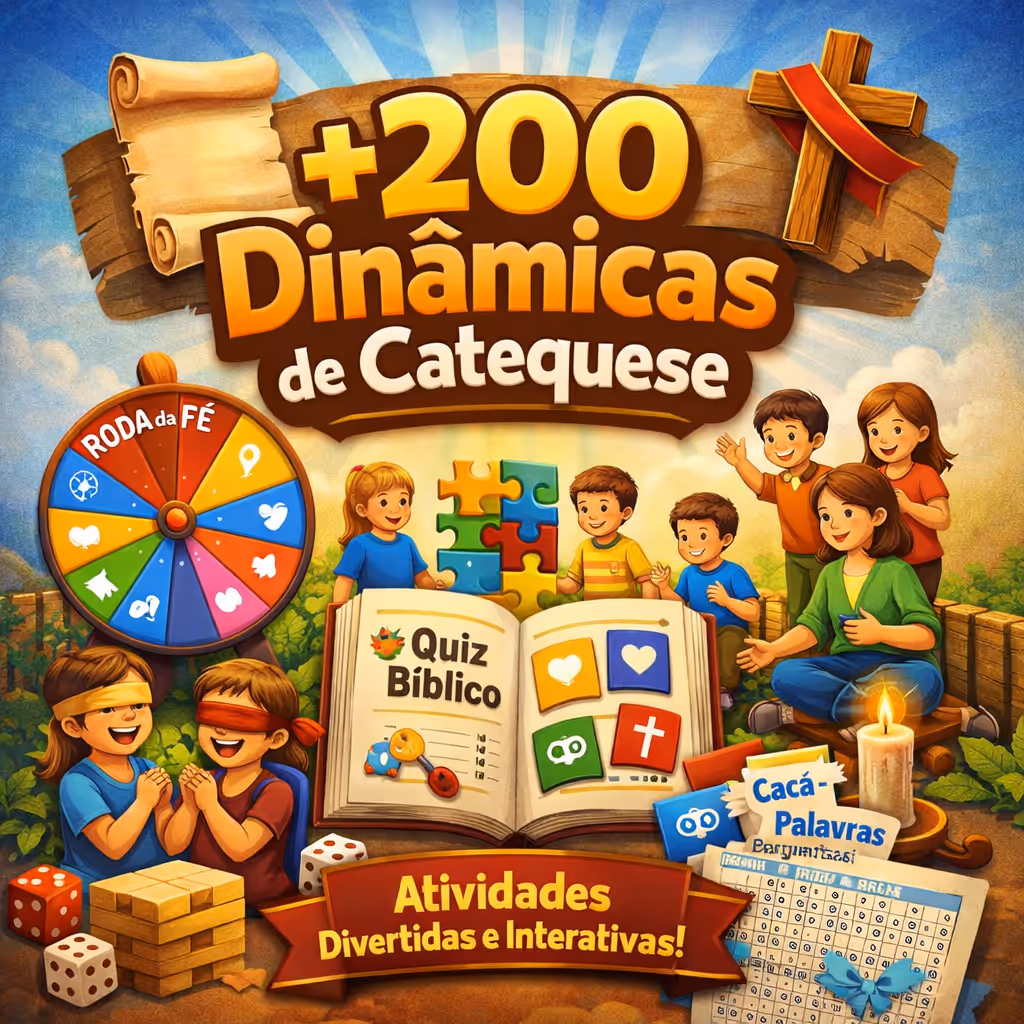 +200 Dinâmicas de Catequese ( Plano Premium )